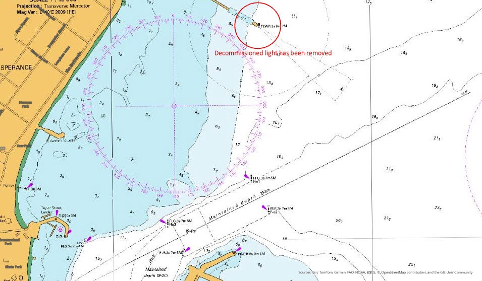 2025-04 Local Marine Notice - Removal of sector light - image 2025-04 Local Marine Notice - Removal of sector light - image
