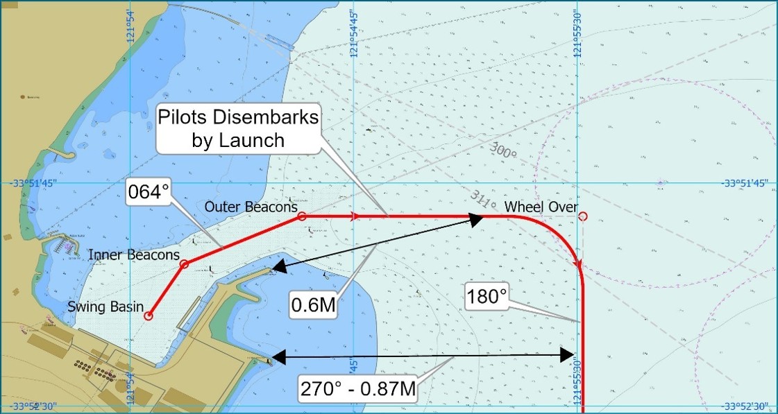 Esperance Passage Plan - outbound Esperance Passage Plan - outbound