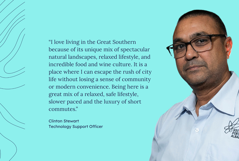 Great Southern employee profile - Clinton Stewart