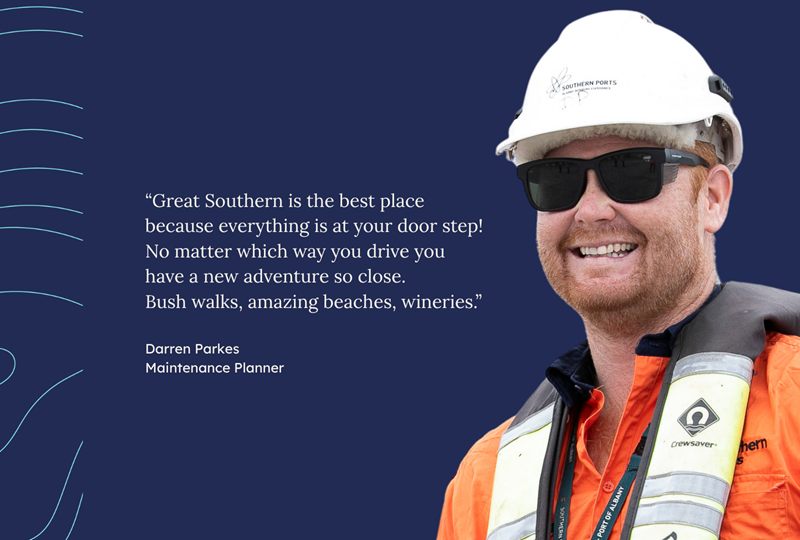 Great Southern employee profile Darren Parkes