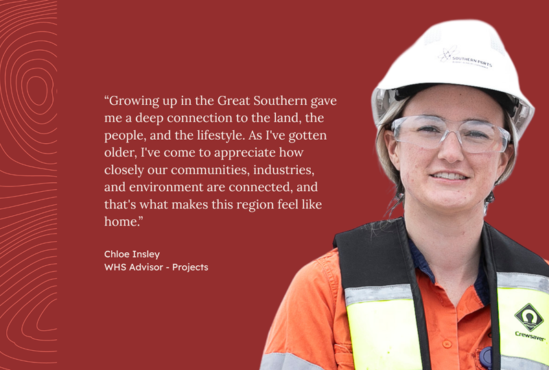 Great Southern employee profile - Chloe Insley