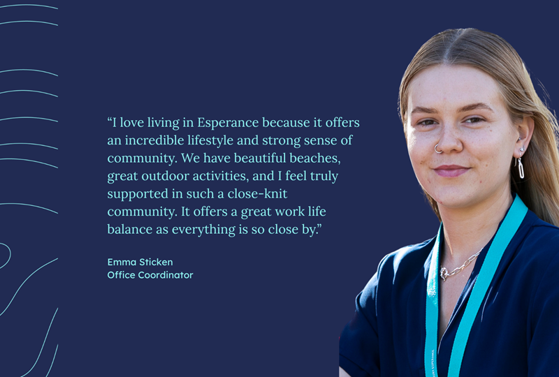 Meet the team - Emma Sticken - Goldfields Esperance