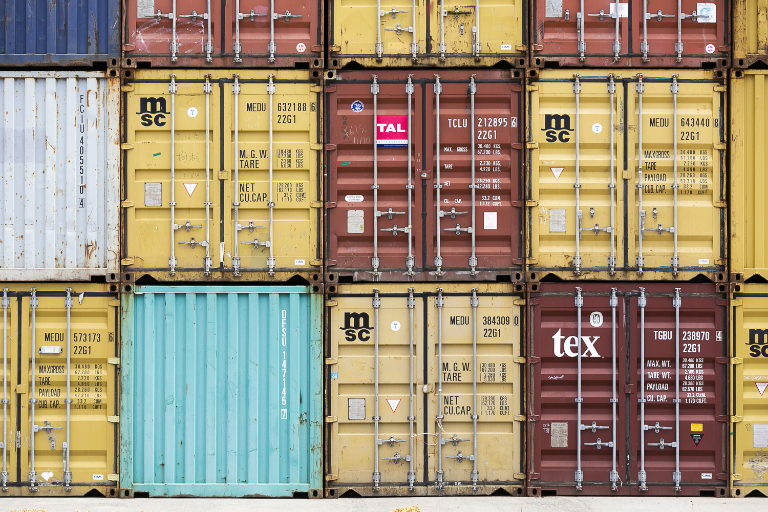 Containers at the Port of Esperance