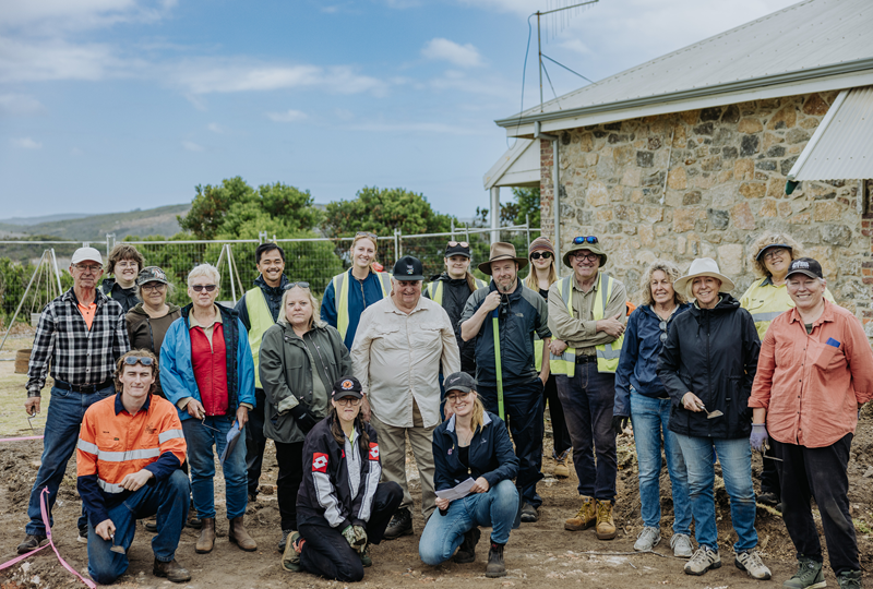 Pilot station community dig event