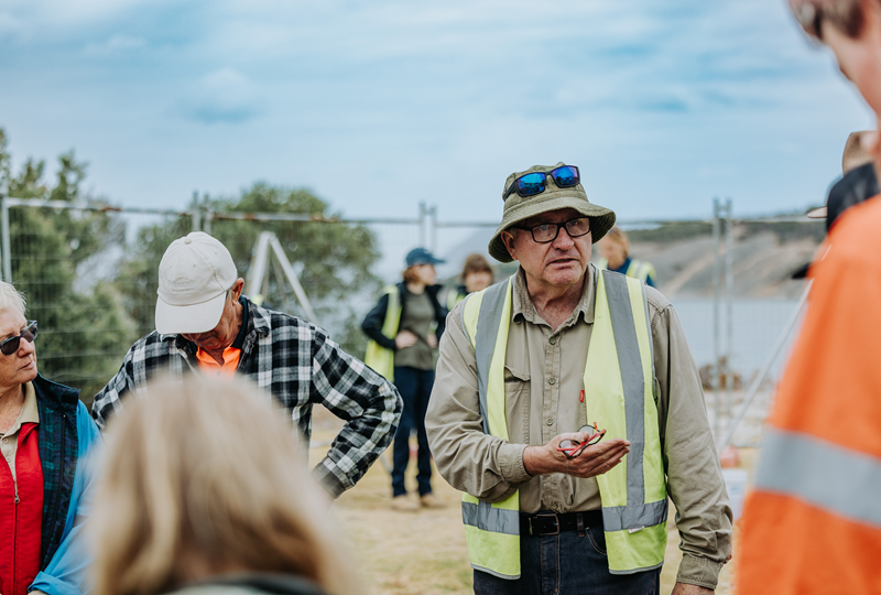 Pilot station community dig event