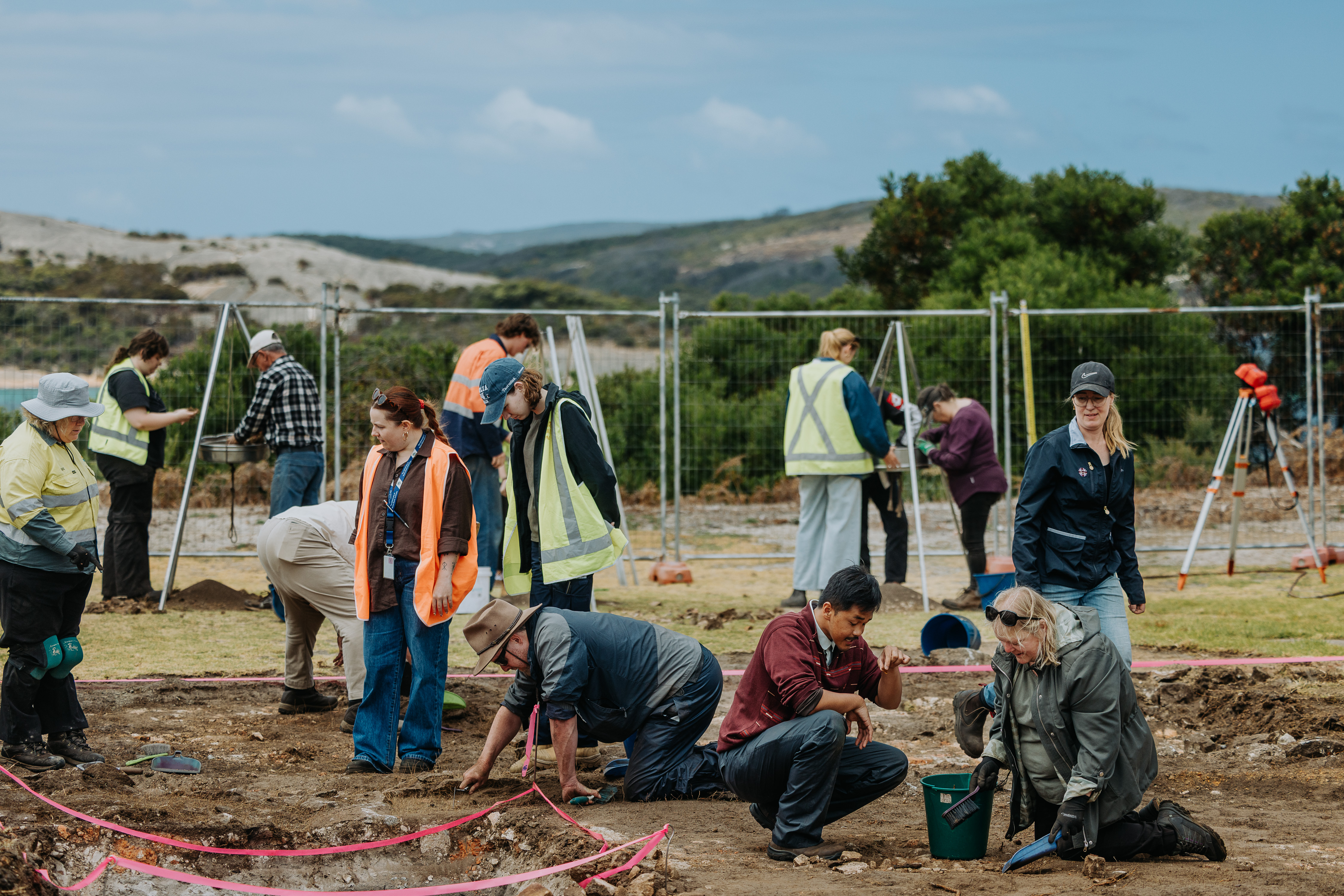 Pilot station community dig event