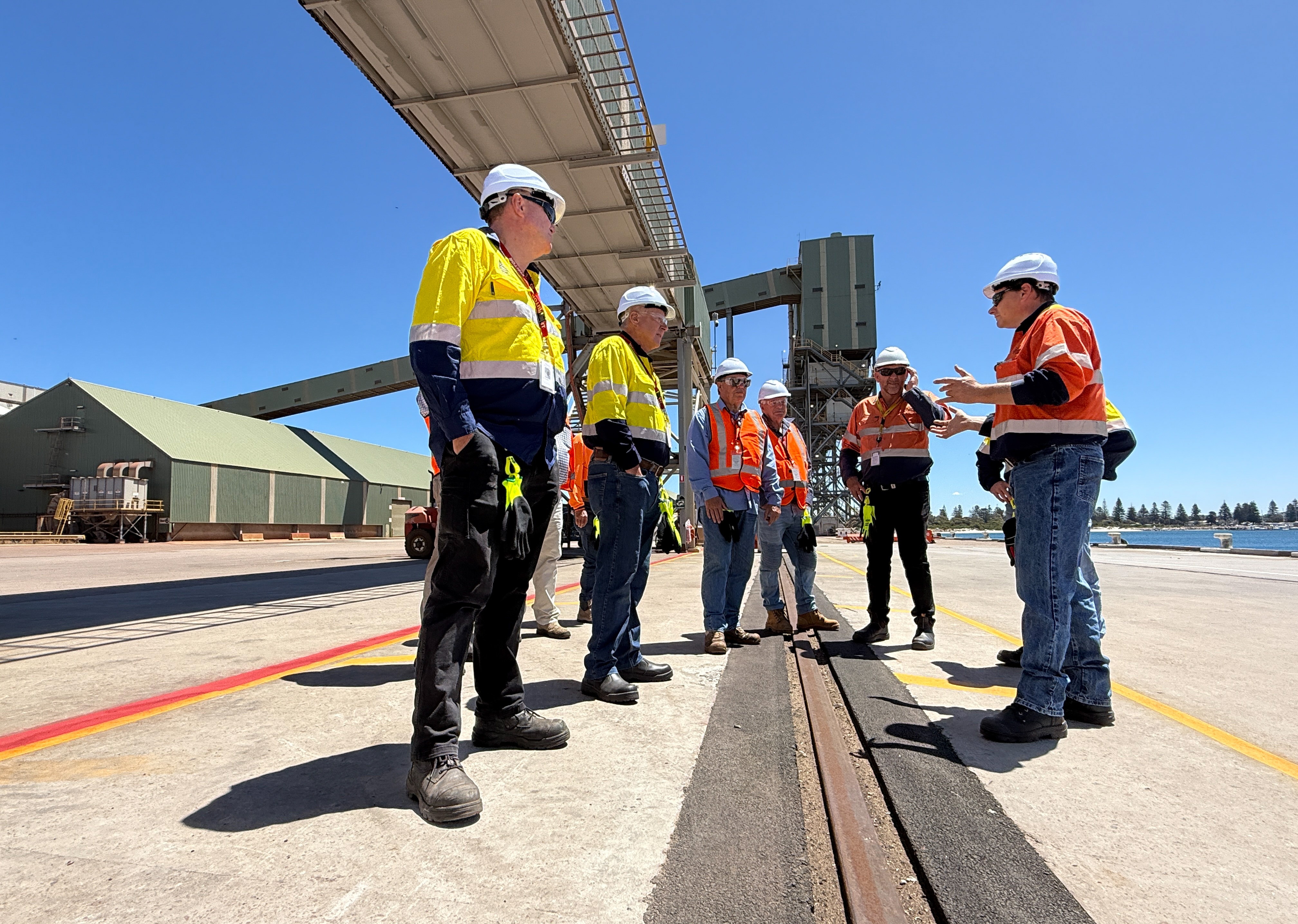 Esperance PCCC on site tour