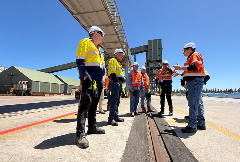 Esperance PCCC on site tour