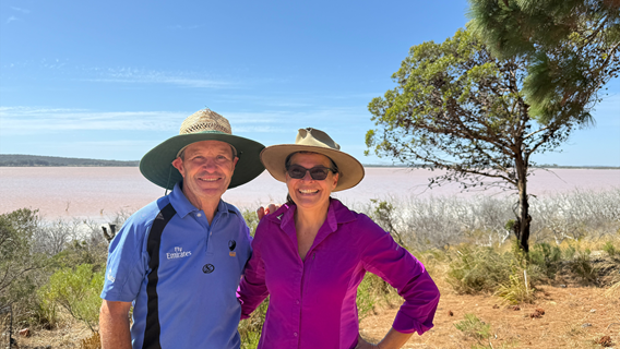 Esperance Wildlife Hospital and Sanctuary representatives