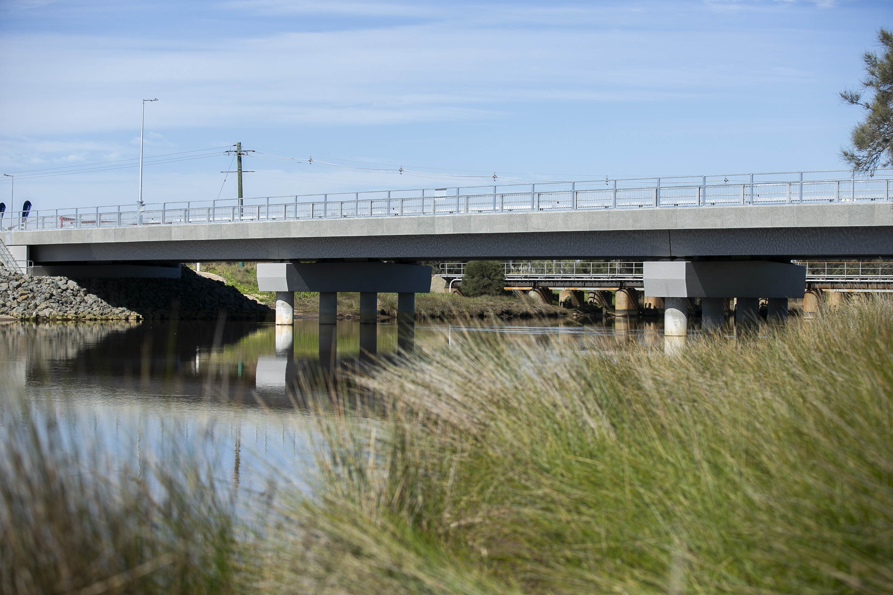 Completed Turkey Point Access Road and Bridge