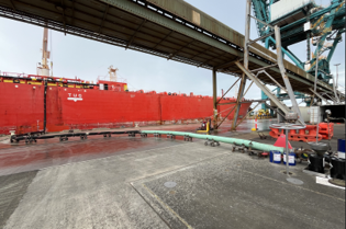 POE Berth 2 fuel Esperance Berth 2 fuel line