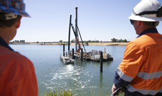 Pilot boat jetty development