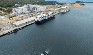 Aerial of Port of Albany