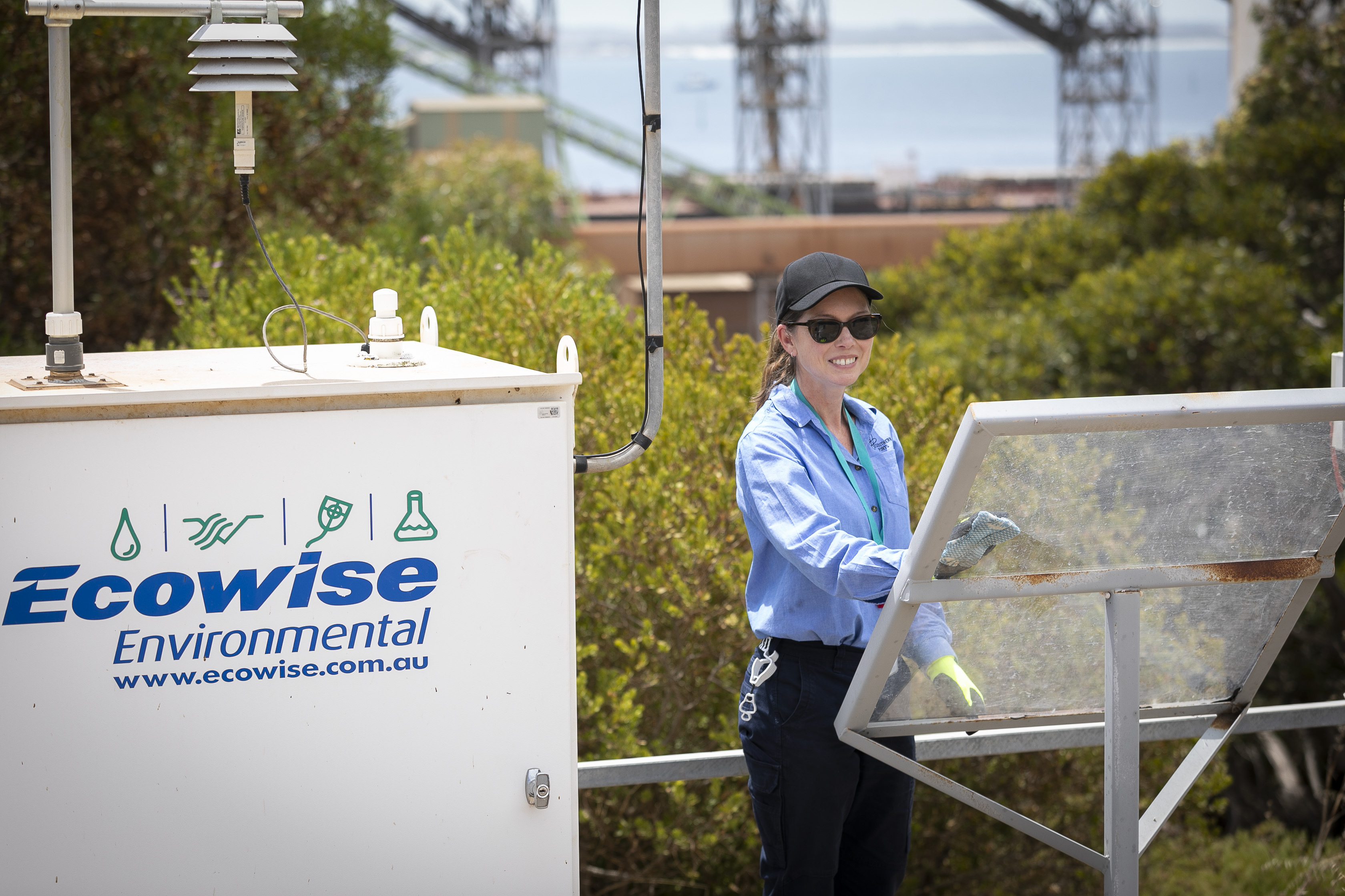 Dust monitor in Esperance