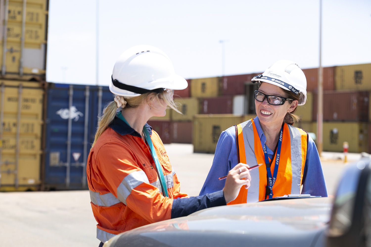 Southern Ports environmental staff