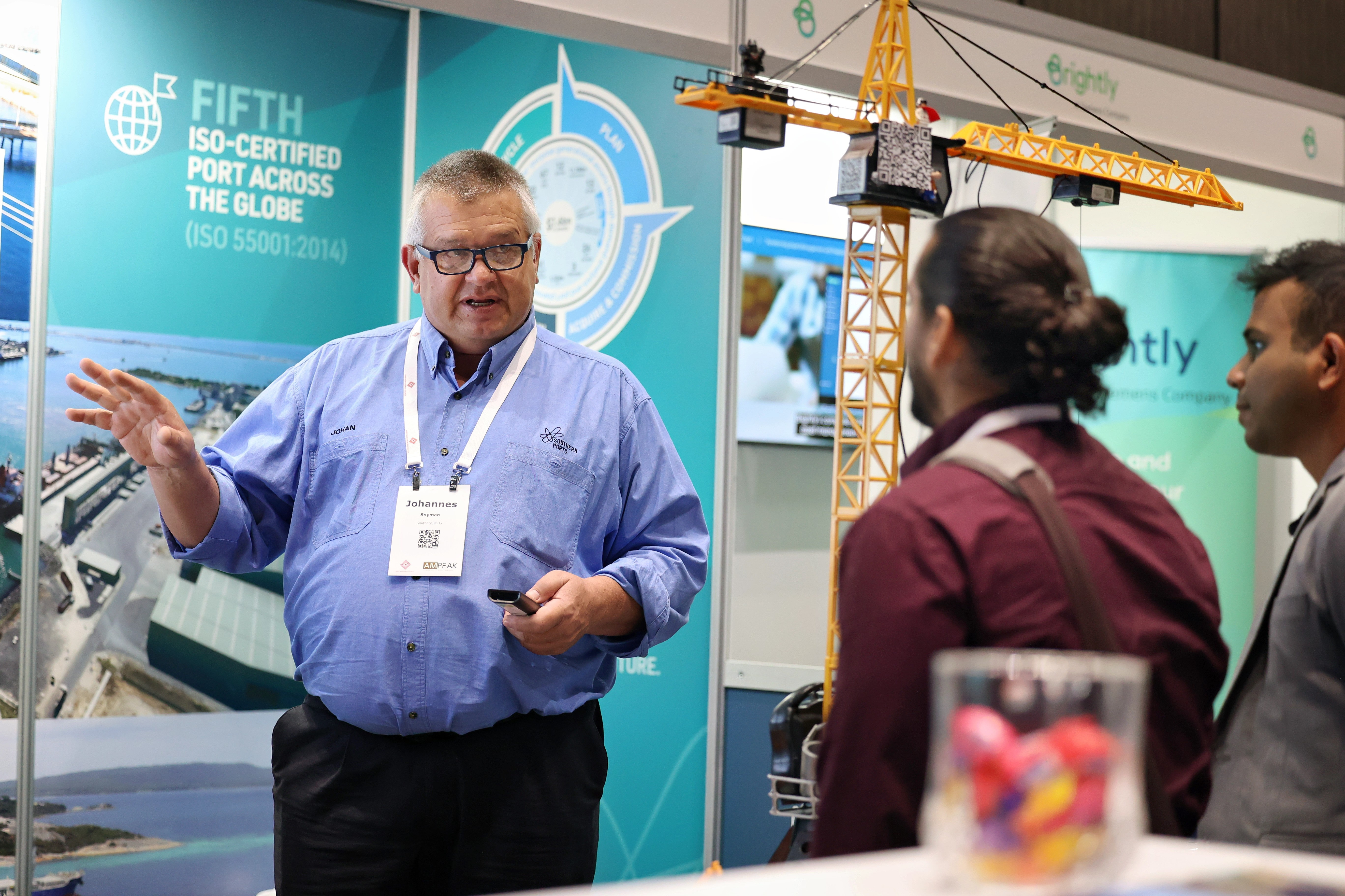 AMPEAK conference exhibit