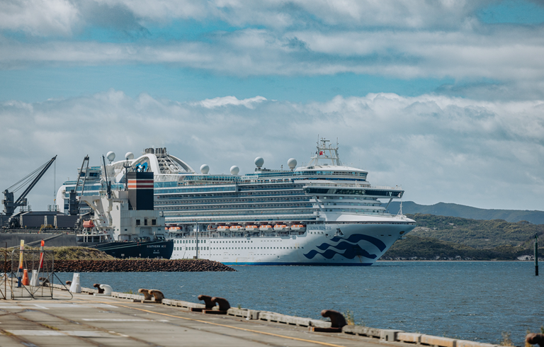 The Crown Princess will be the first cruise vessel to visit the Port of Albany this season.