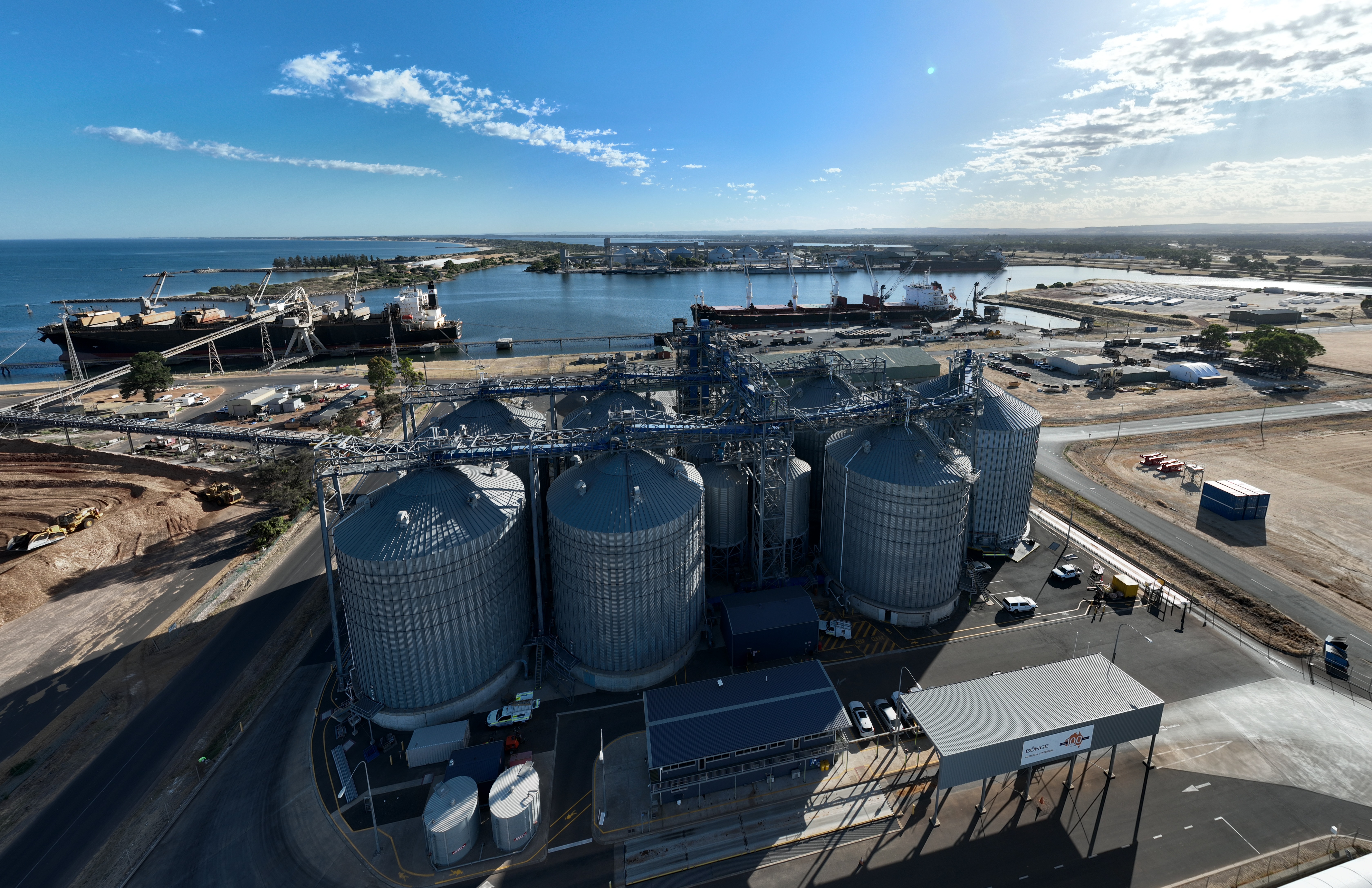 Port of Bunbury aerial