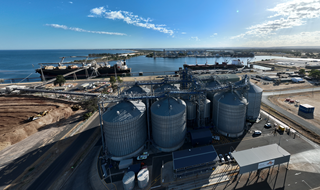 Port of Bunbury aerial