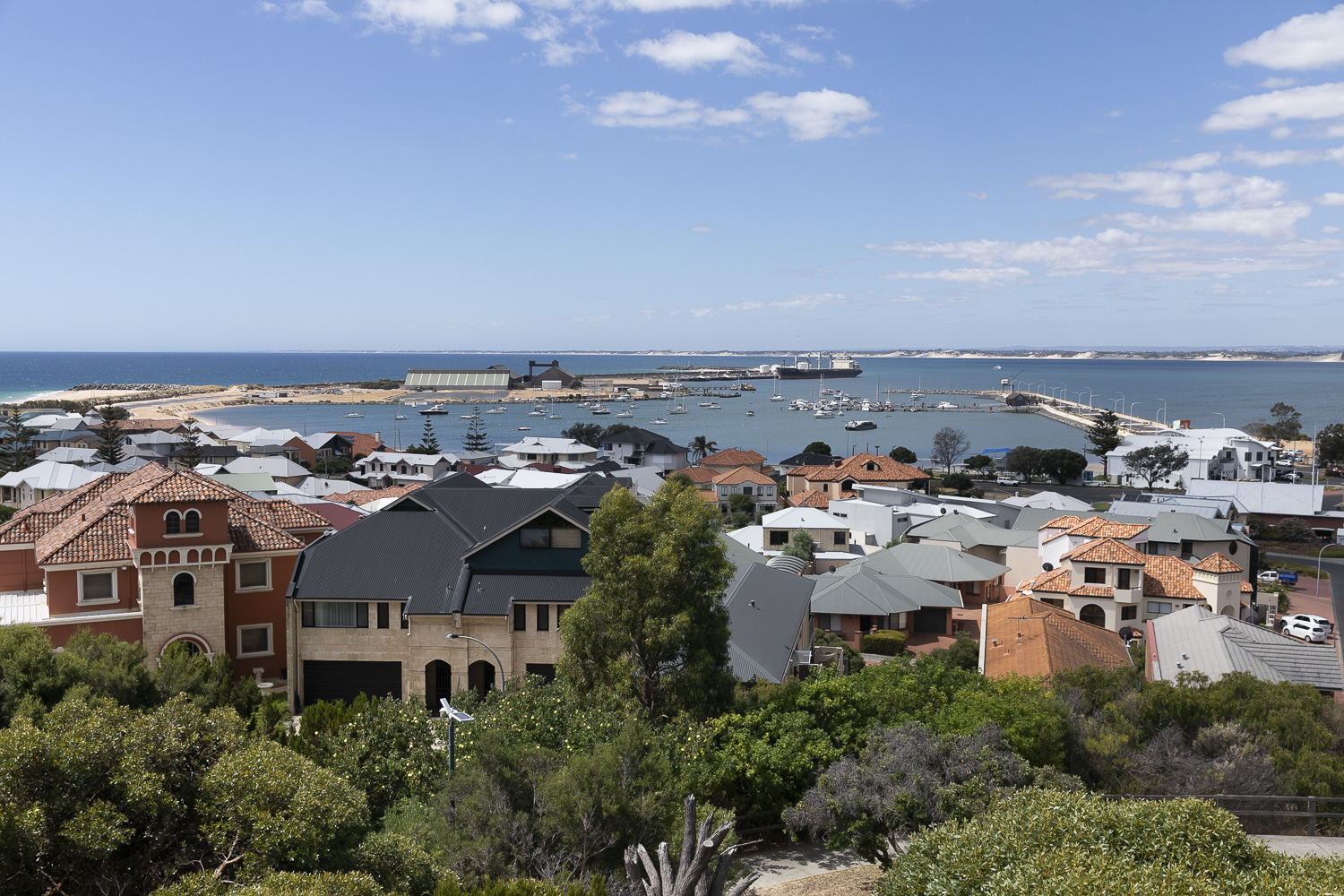View of Bunbury's Outer Harbour