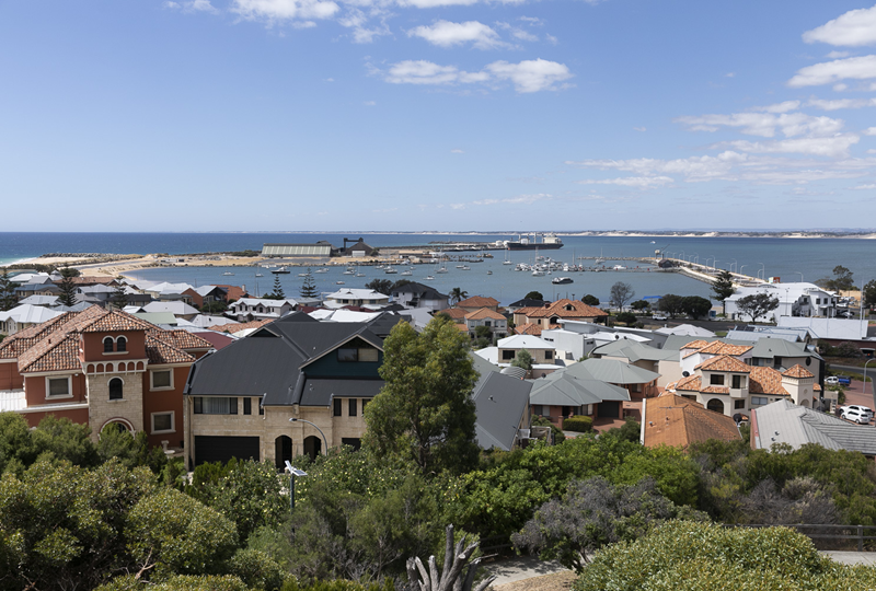 View of Bunbury's Outer Harbour