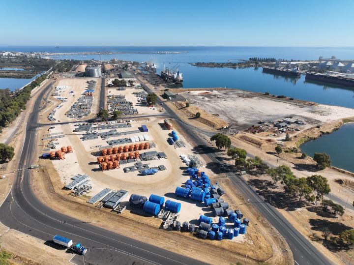 Break bulk imports at the Port of Bunbury was a record for Southern Ports.
